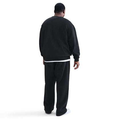 Nike Mens Solo Swoosh Crewneck - Black Denim Exchange