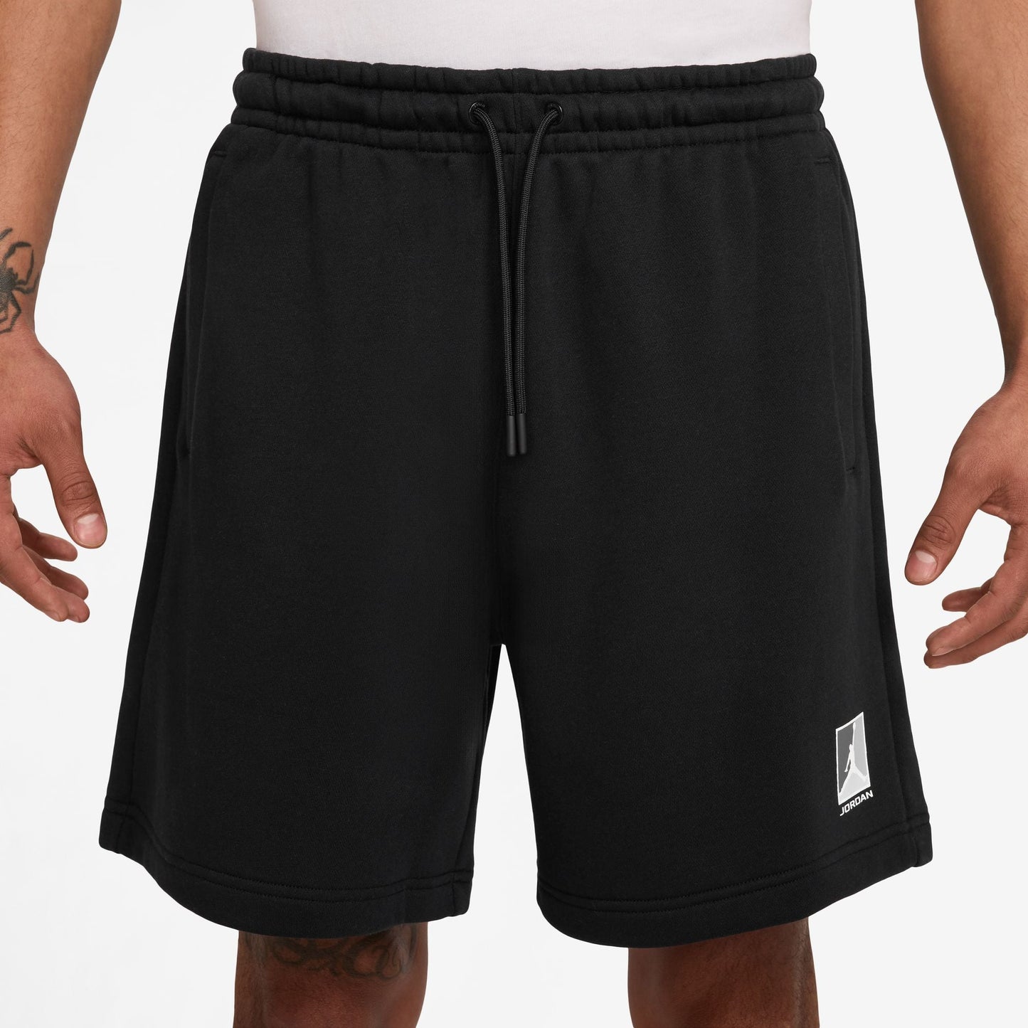 Air Jordan Mens Brooklyn Fleece Shorts - Black Denim Exchange