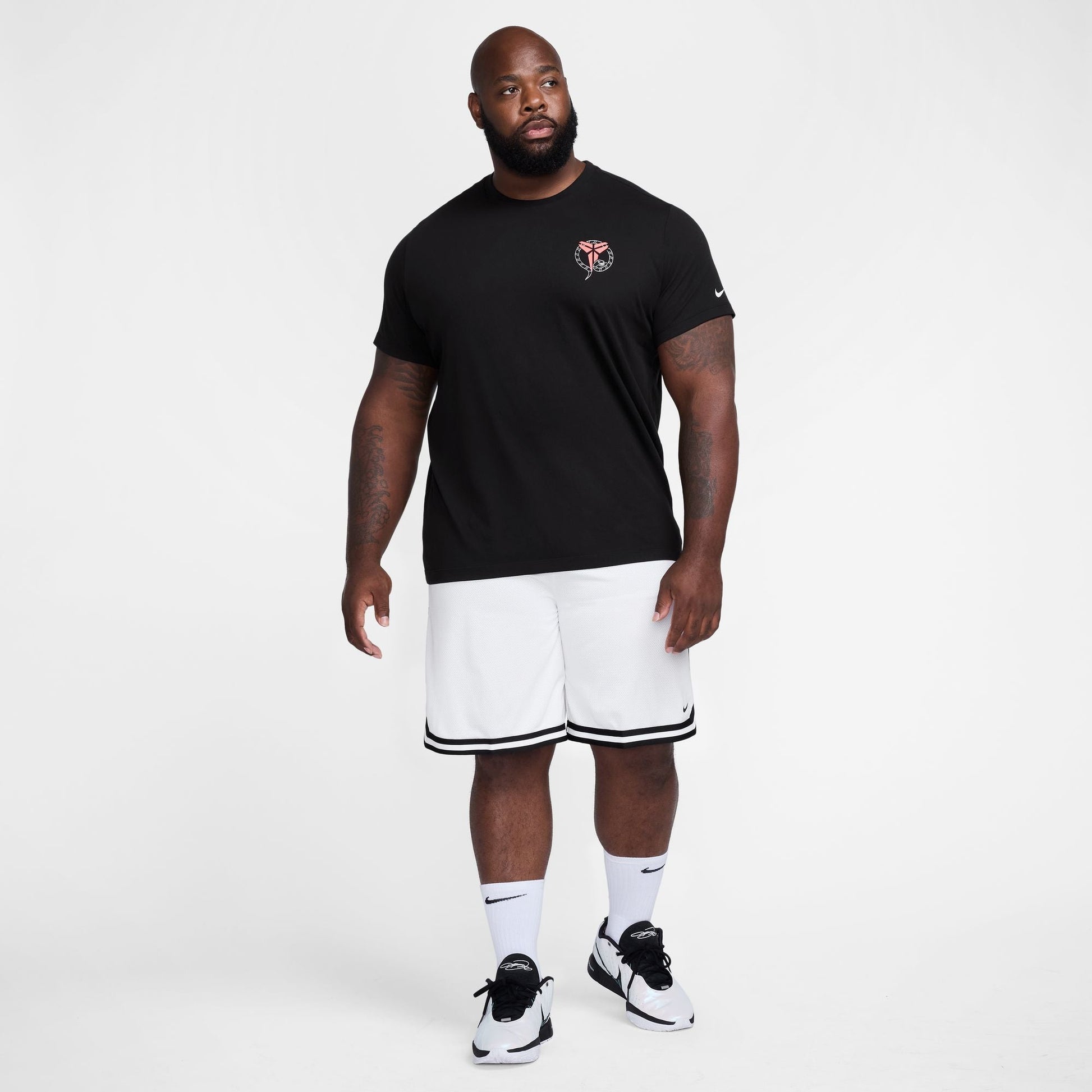 Nike Mens Kobe Stockings Tee - Black Denim Exchange