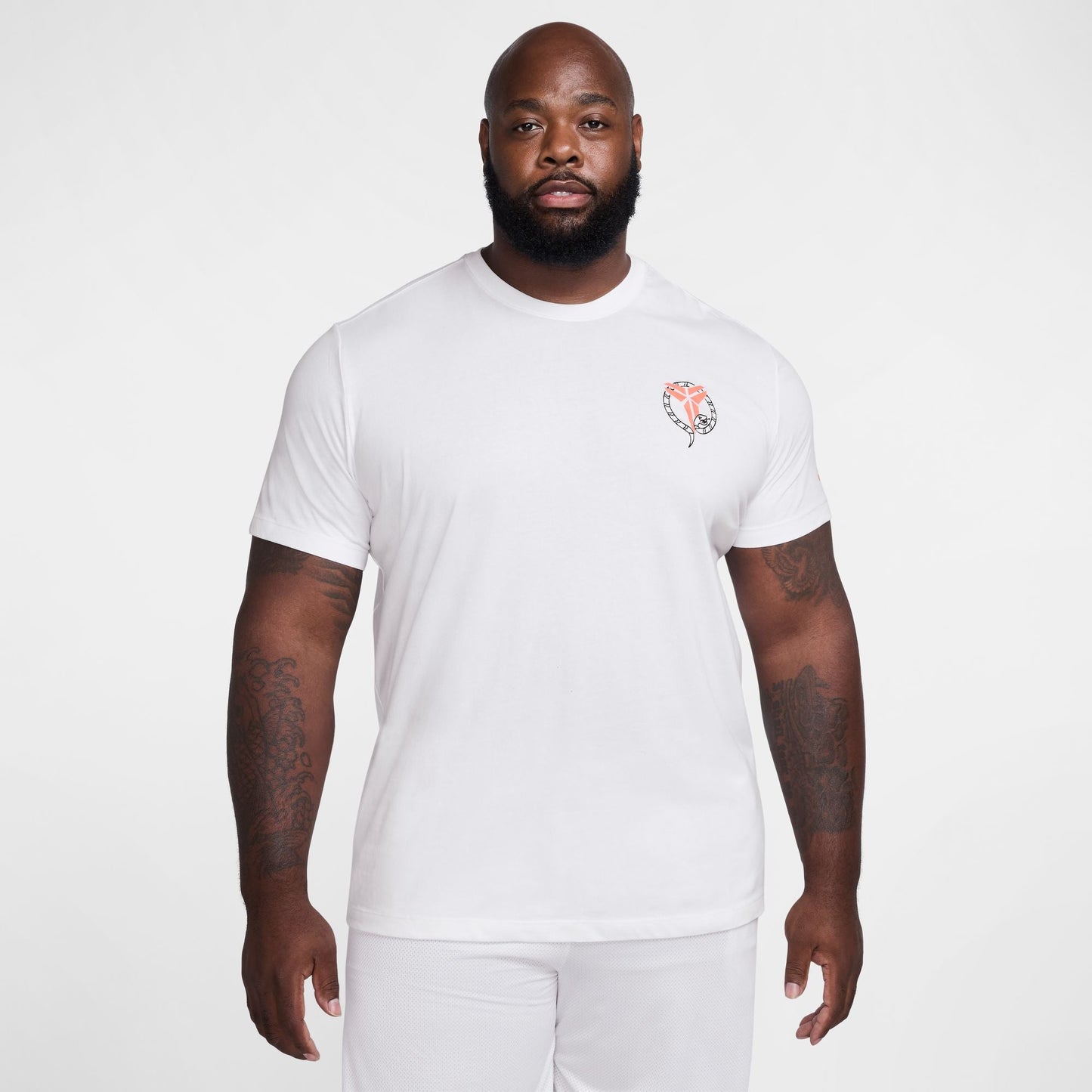 Nike Mens Kobe Stockings Tee - White Denim Exchange