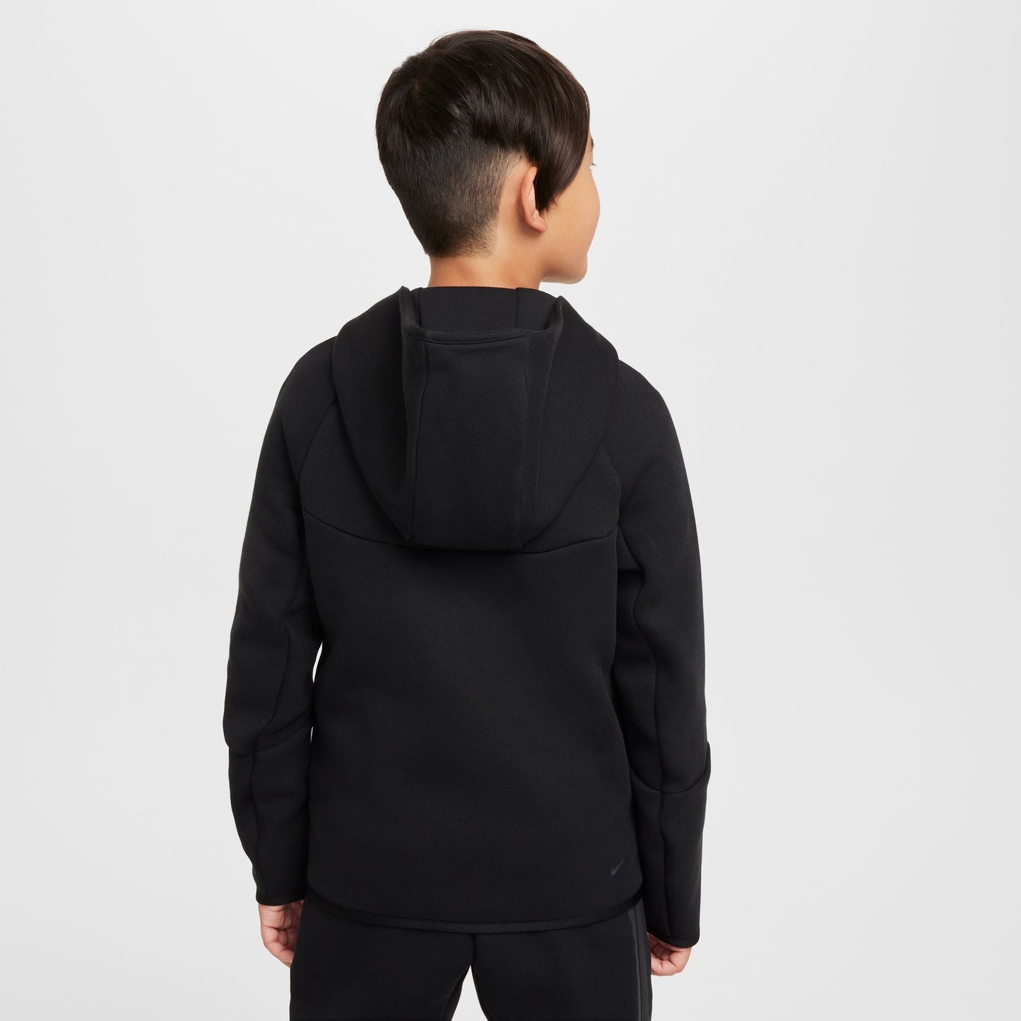 Nike Big Kids Tech Fleece Hoodie - Black Denim Exchange