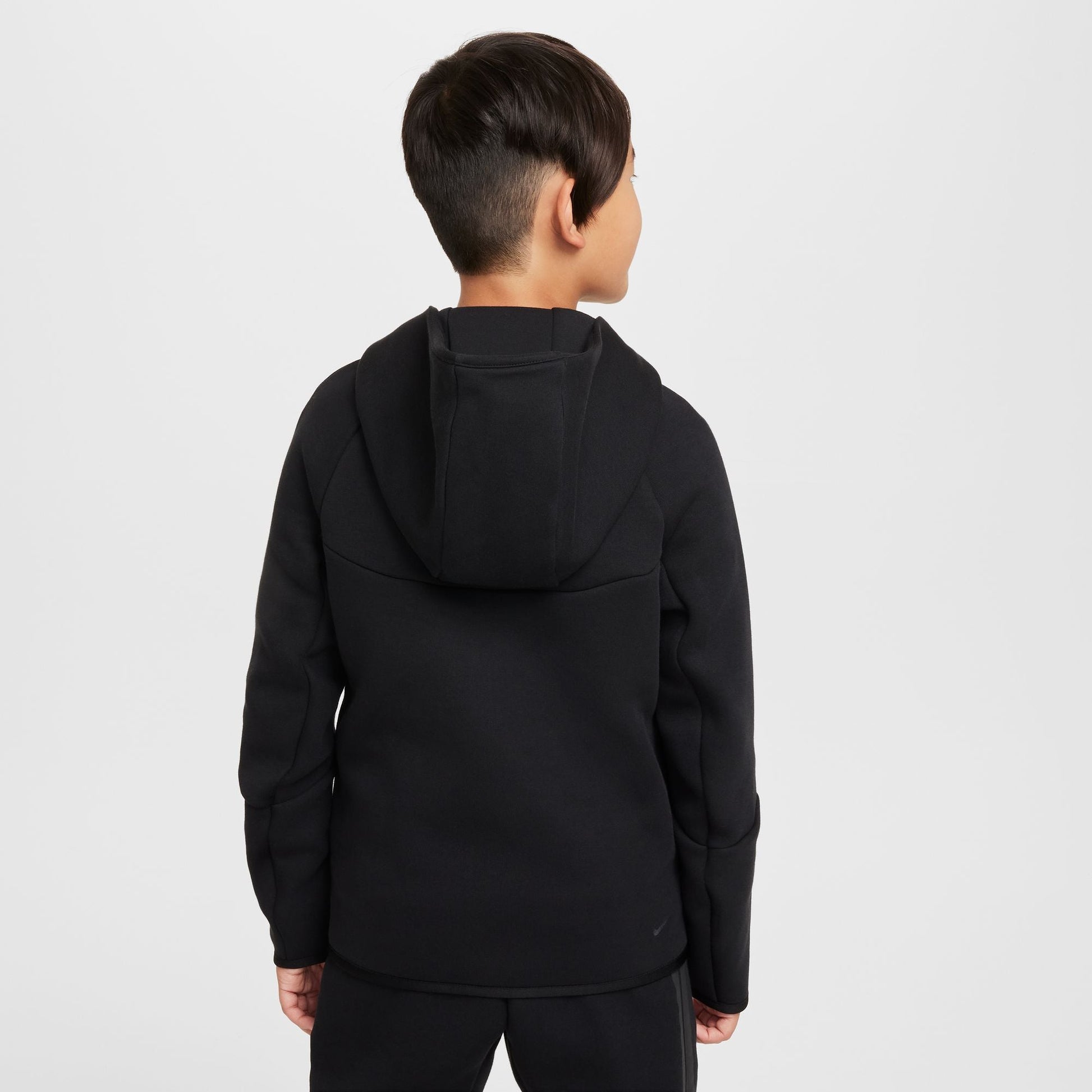 Nike Big Kids Tech Fleece Hoodie - Black Denim Exchange
