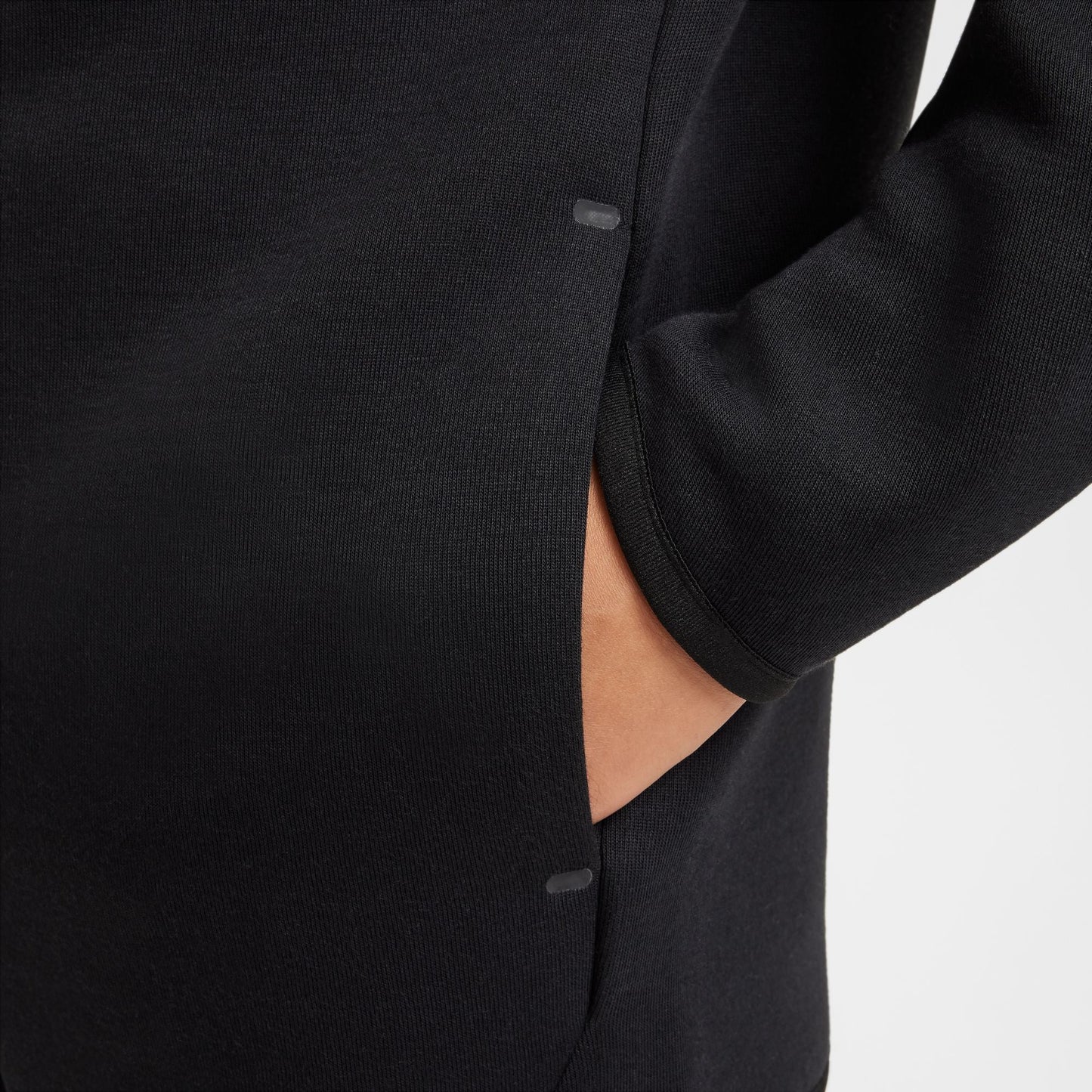 Nike Big Kids Tech Fleece Hoodie - Black Denim Exchange