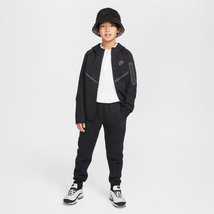 Nike Big Kids Tech Fleece Hoodie - Black Denim Exchange