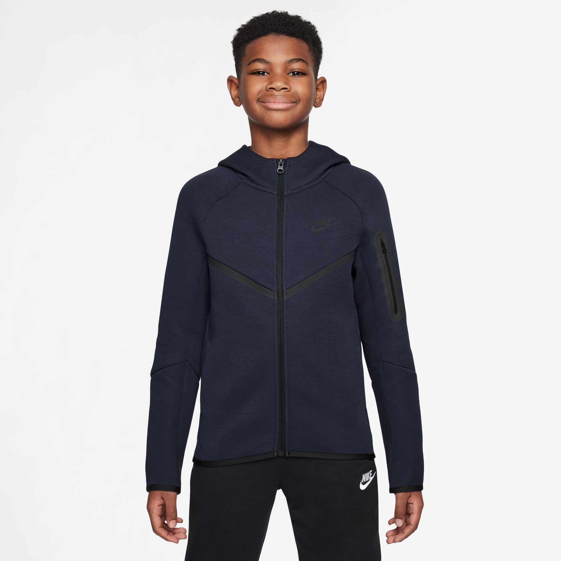 Nike Big Kids Sportswear Tech Fleece Hoodie - Obsidian Denim Exchange