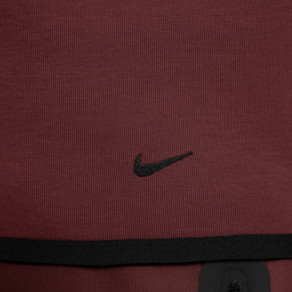 Nike Big Kids Sportswear Tech Fleece Hoodie - Burgundy Crush Denim Exchange