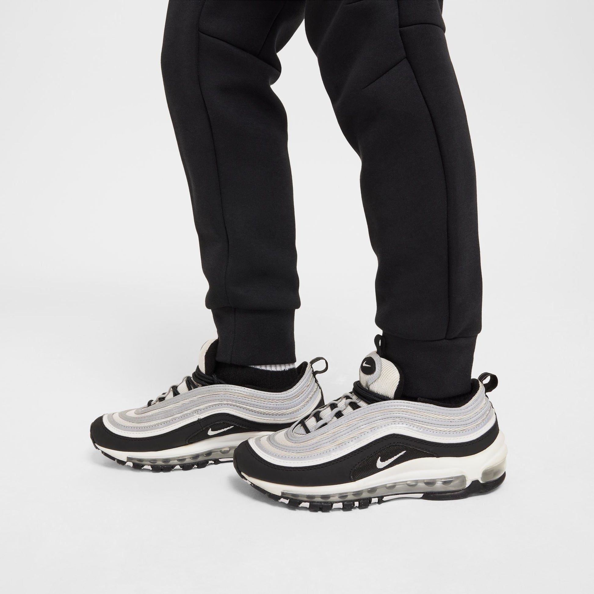 Nike Big Kids Sportswear Tech Fleece Joggers - Black Denim Exchange