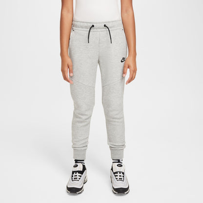 Nike Big Kids Sportswear Tech Fleece Joggers - Heather Grey Denim Exchange