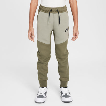 Nike Big Kids Tech Fleece Joggers - Medium Olive Denim Exchange