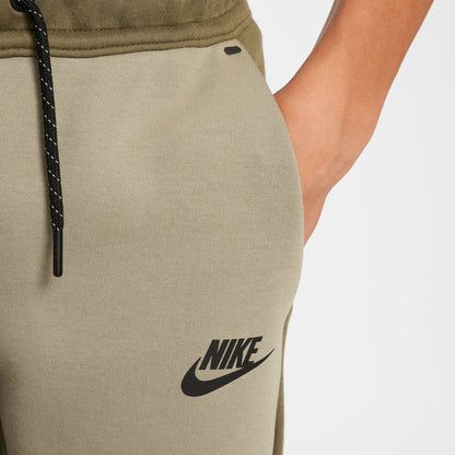 Nike Big Kids Tech Fleece Joggers - Medium Olive Denim Exchange