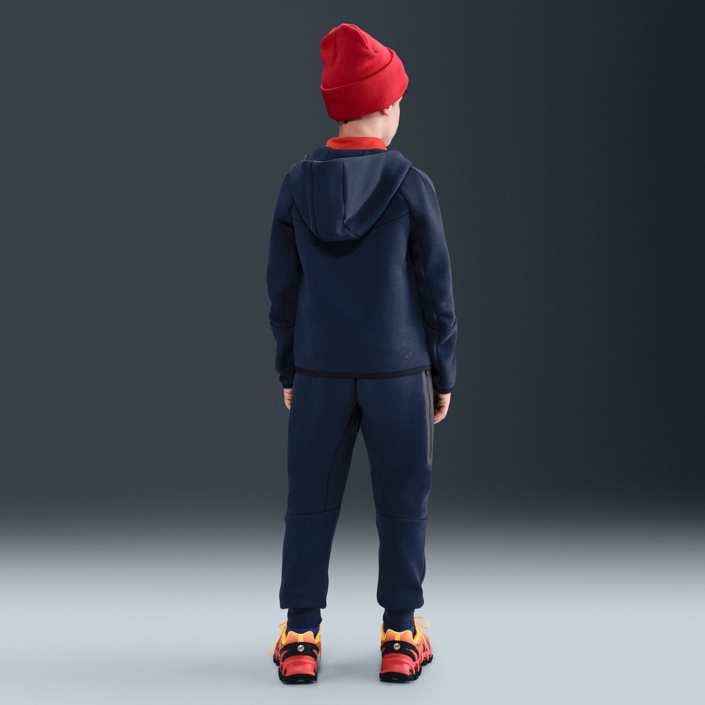 Nike Big Kids Tech Fleece Joggers - Navy Denim Exchange