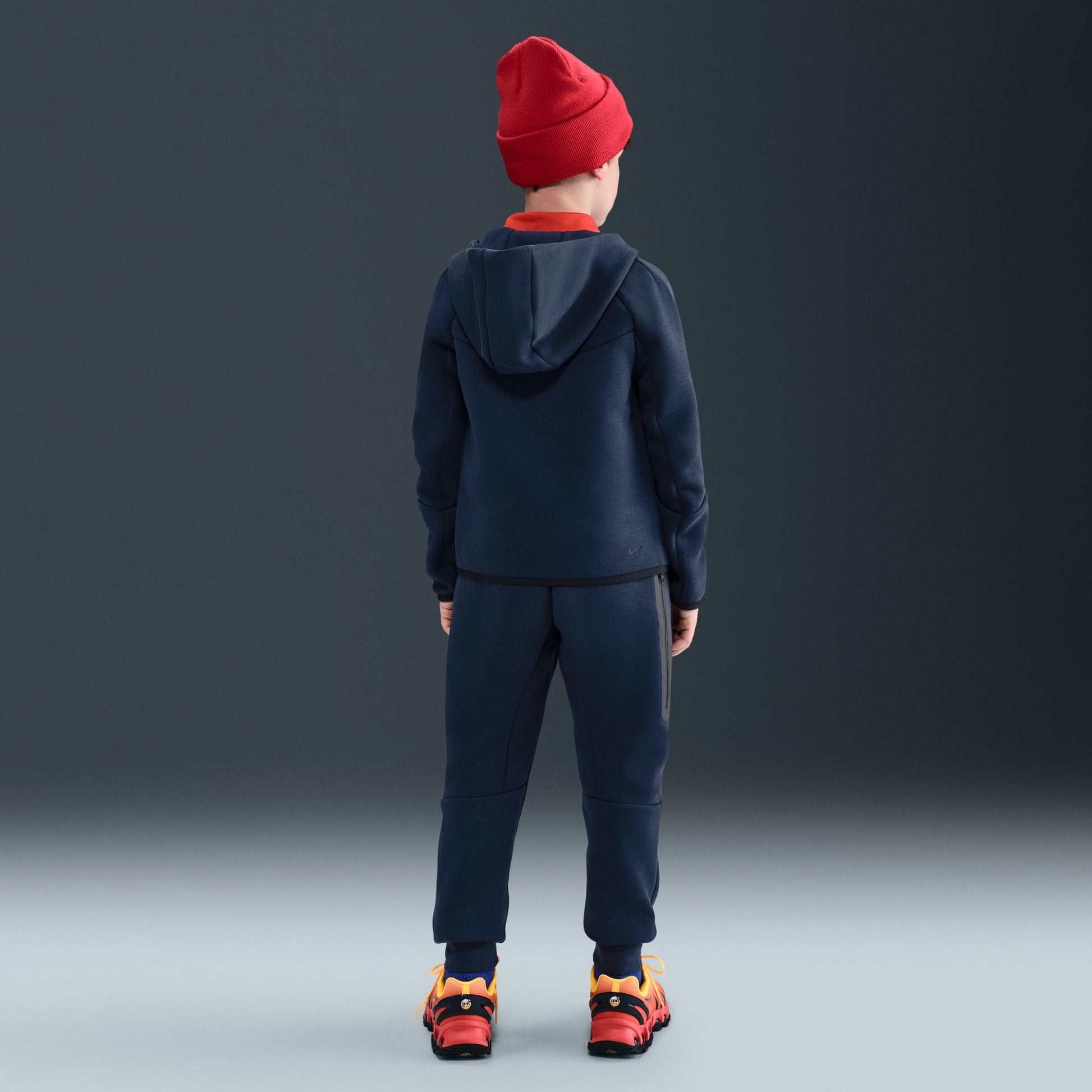 Nike Big Kids Tech Fleece Joggers - Navy Denim Exchange