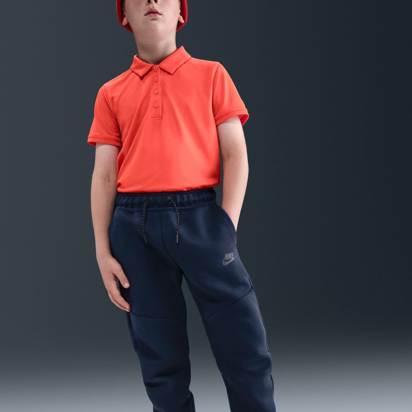 Nike Big Kids Tech Fleece Joggers - Navy Denim Exchange