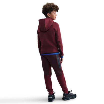 Nike Big Kids Sportswear Tech Fleece - Burgundy Denim Exchange