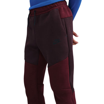 Nike Big Kids Sportswear Tech Fleece - Burgundy Denim Exchange