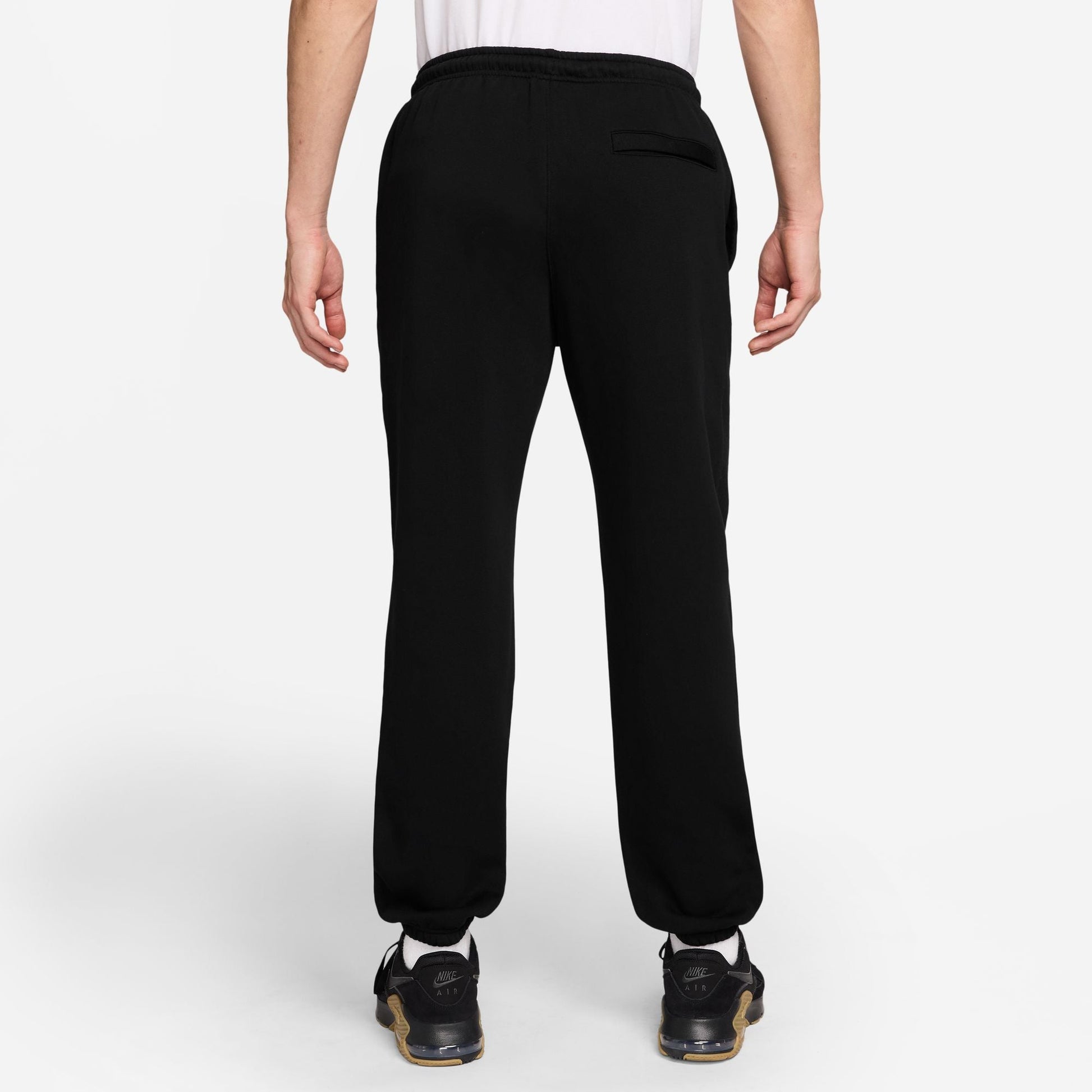 Nike Mens Cuffed Fleece Joggers - Black Denim Exchange