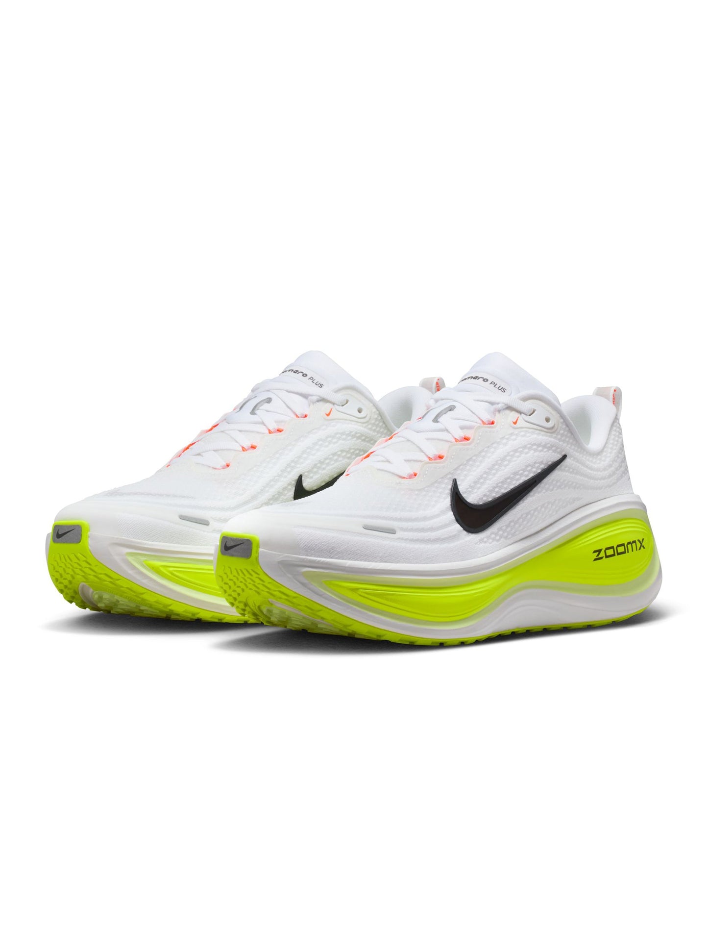 Nike Mens Vomero Plus - White/Barely Volt Denim Exchange