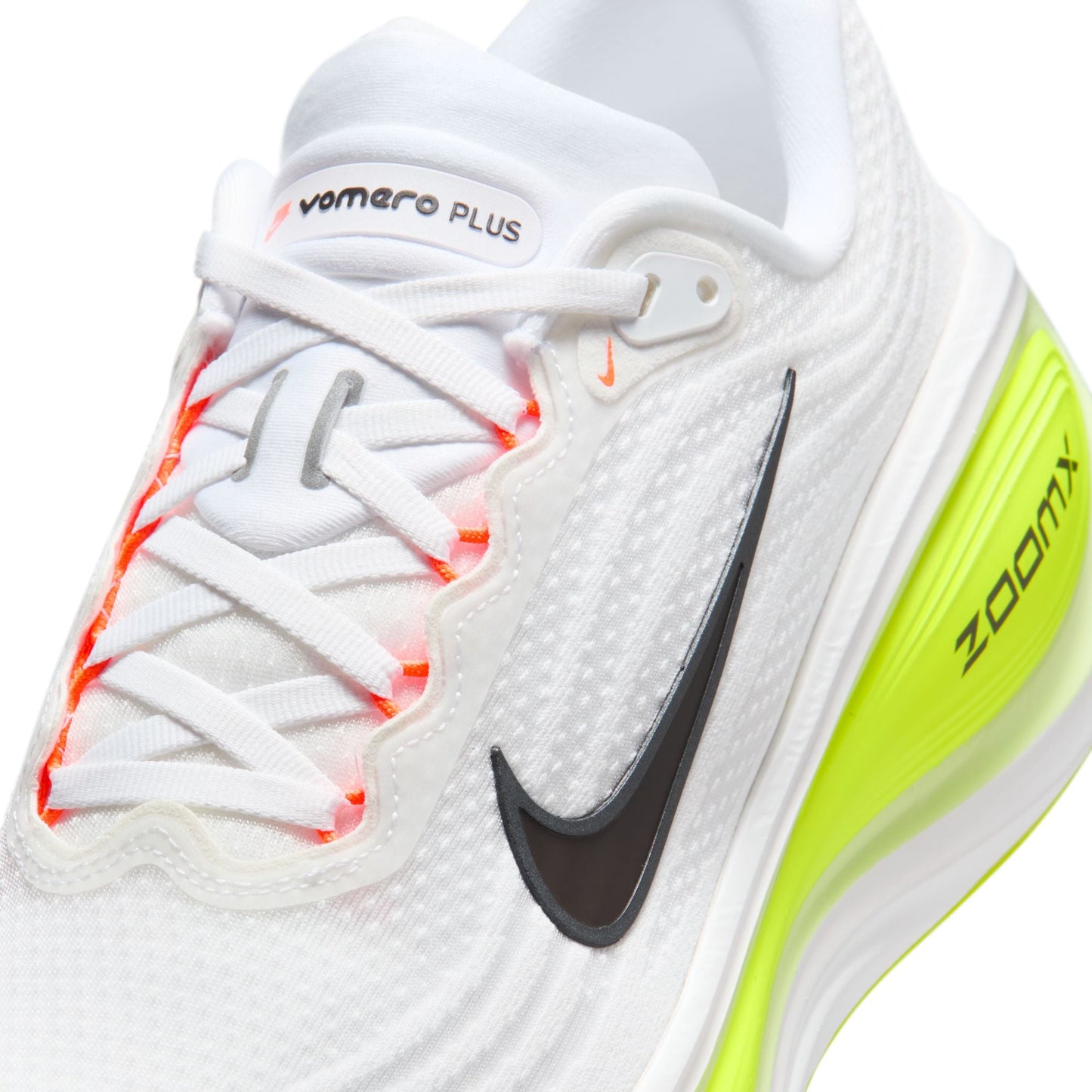 Nike Mens Vomero Plus - White/Barely Volt Denim Exchange