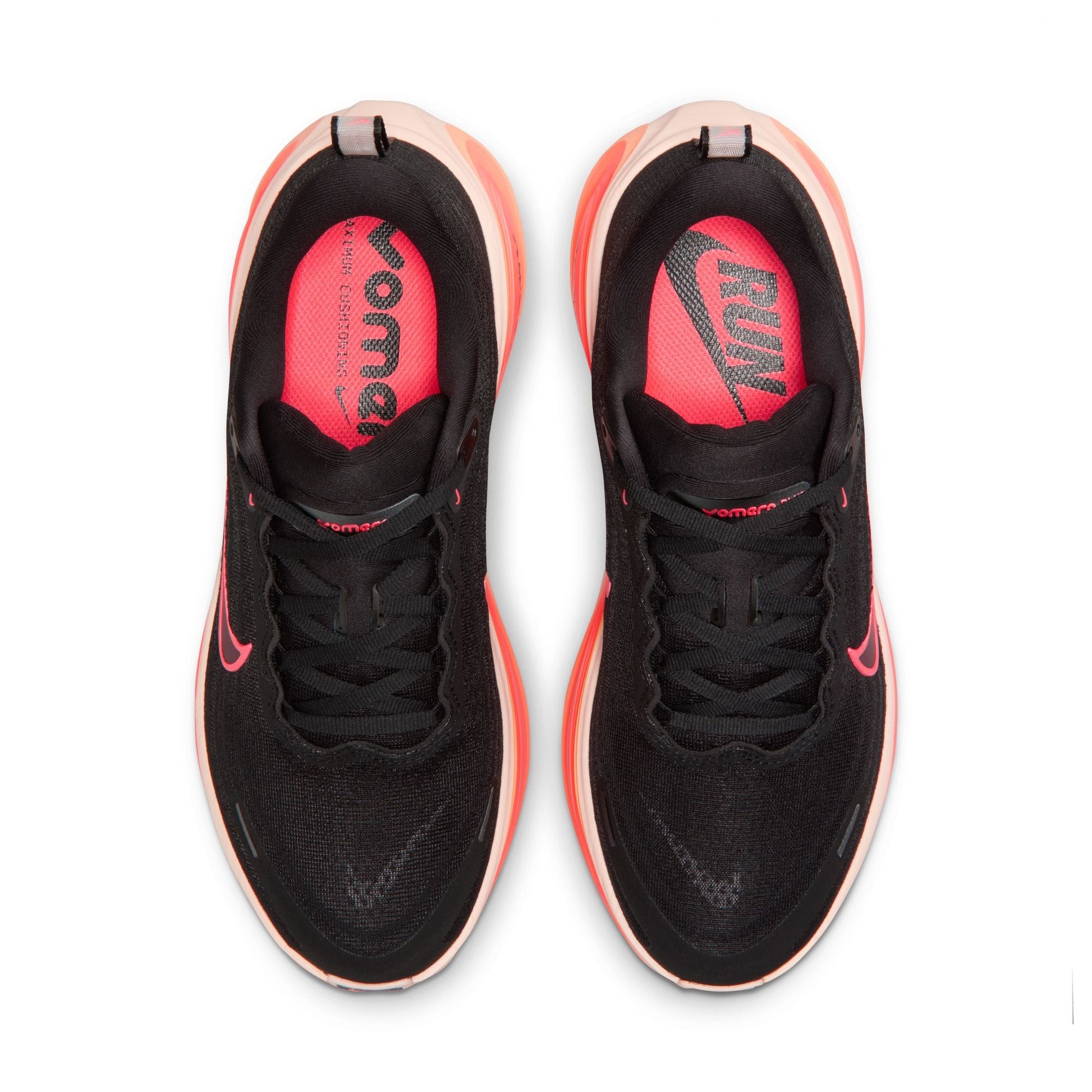 Nike Womens Vomero Plus - Black/Hot Lava Denim Exchange