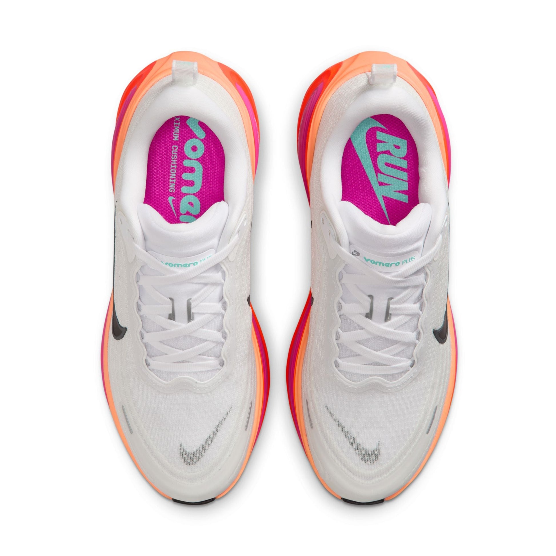 Nike Womens Vomero Plus - White/Fire Pink Denim Exchange