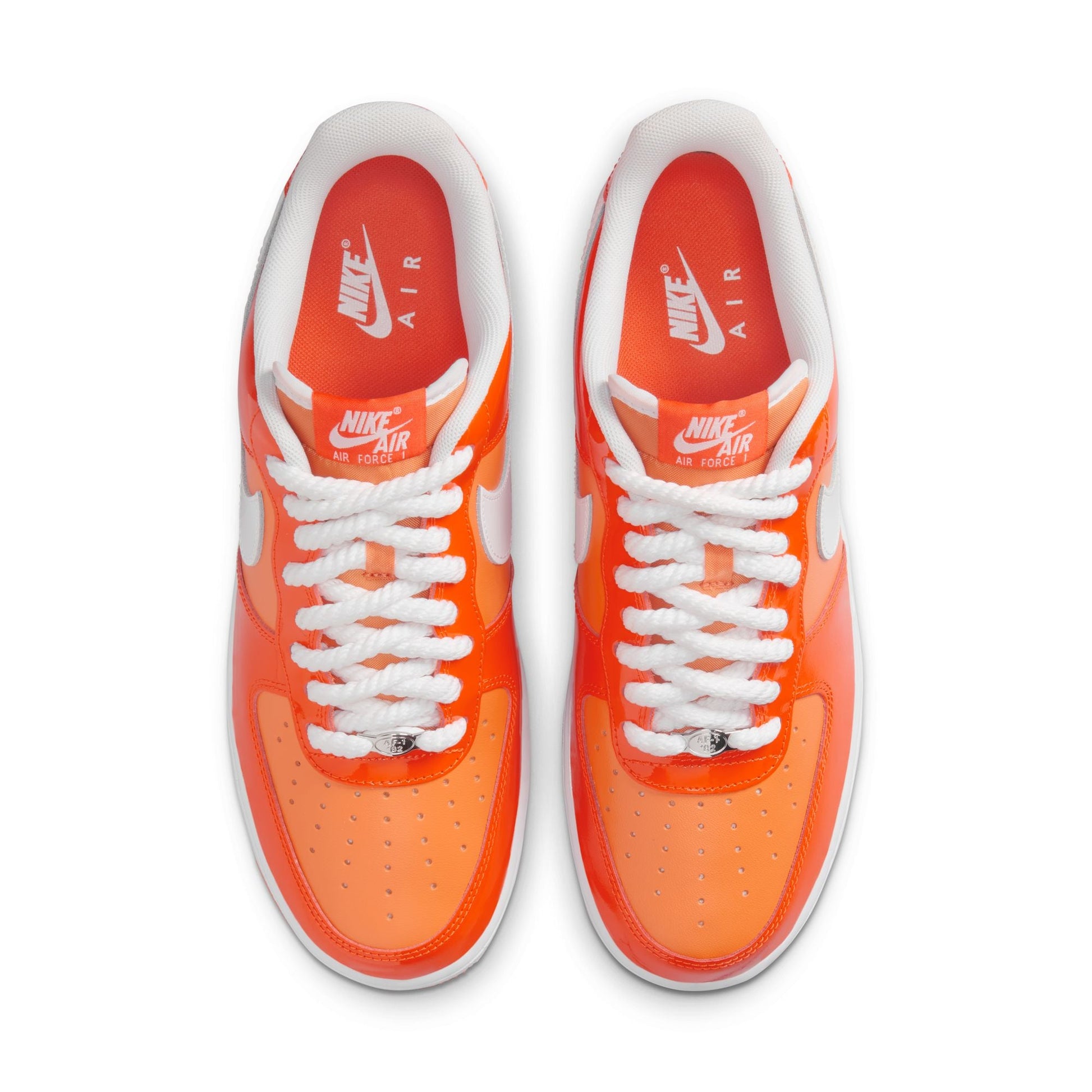 Nike Mens Air Force 1 '07 LV8 - Safety Orange Denim Exchange