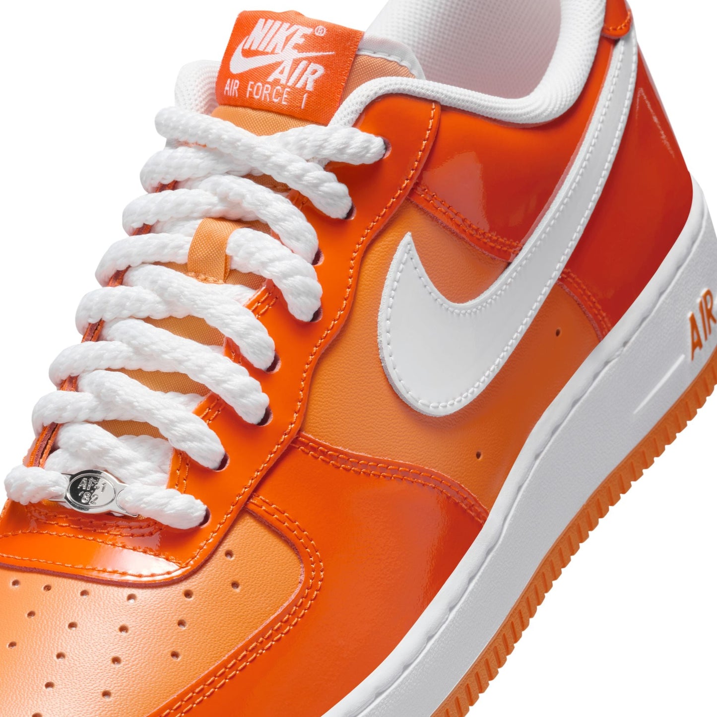 Nike Mens Air Force 1 '07 LV8 - Safety Orange Denim Exchange