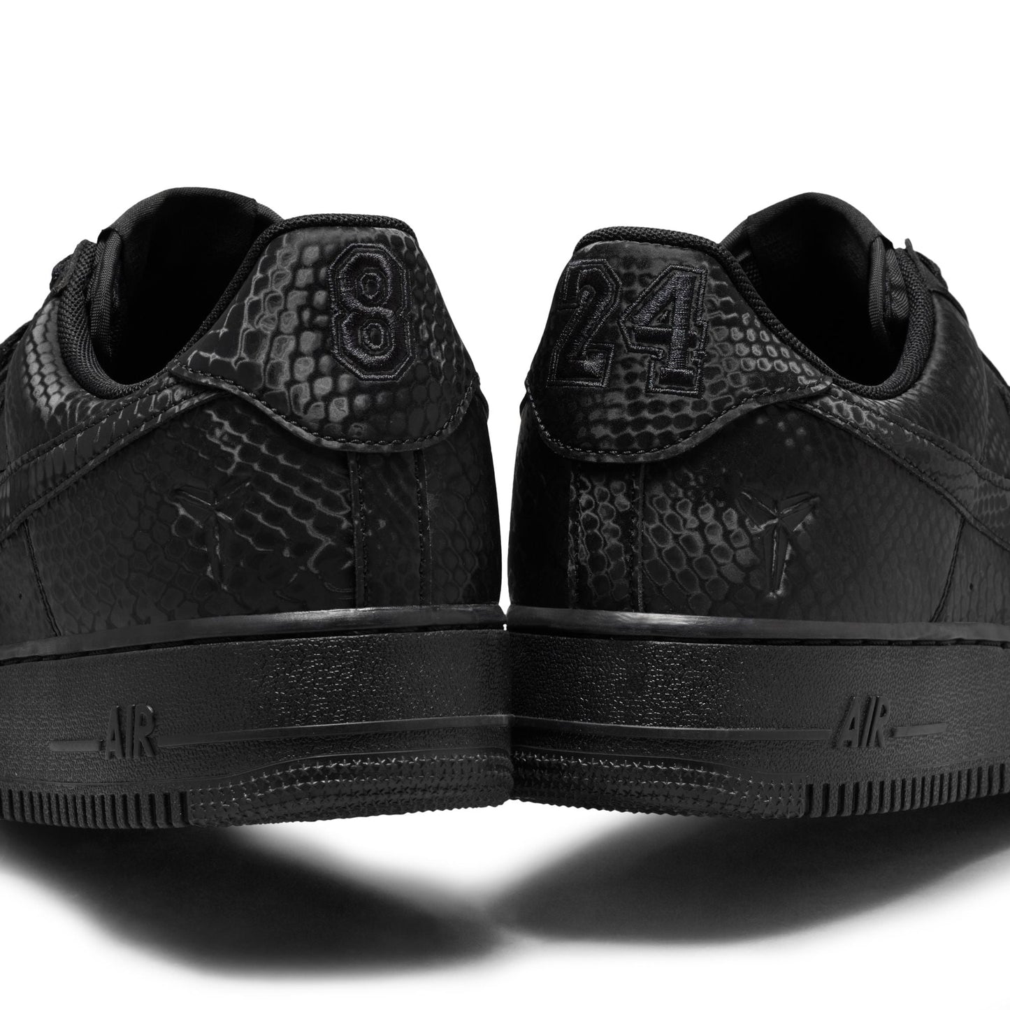 Nike Kobe Bryant Air Force 1 Low - Triple Black Denim Exchange