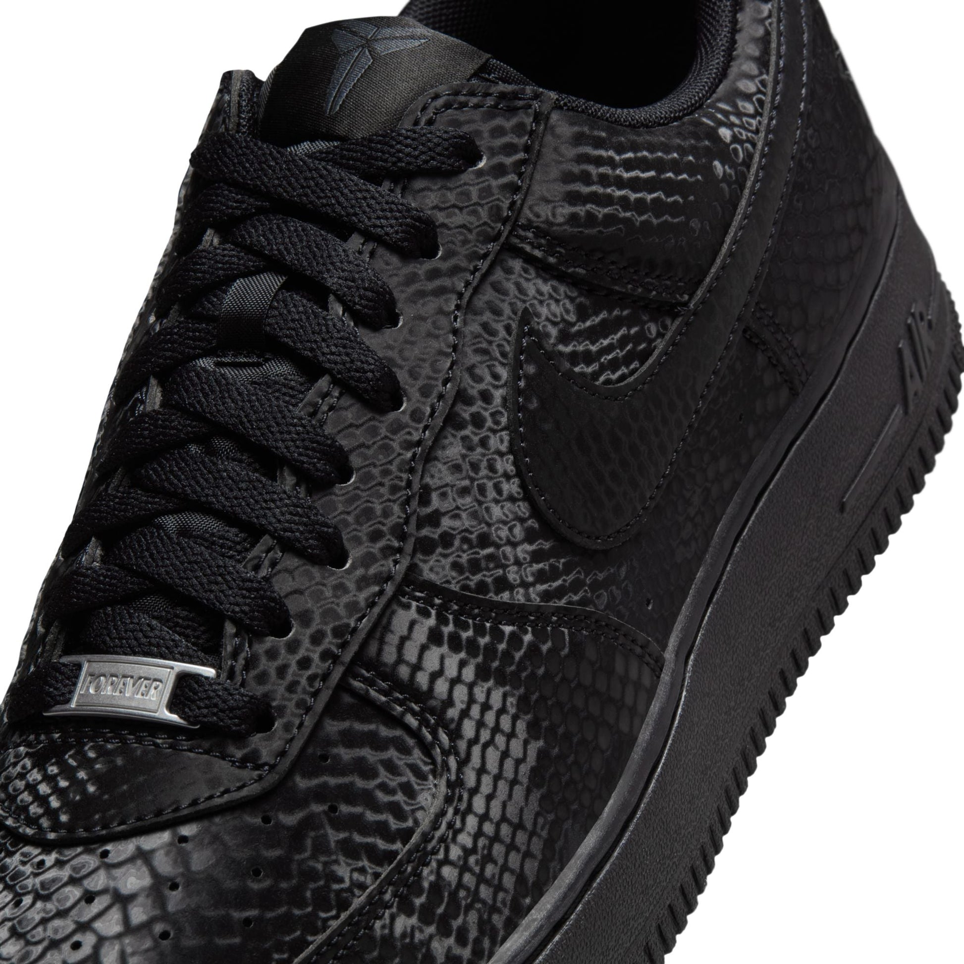 Nike Kobe Bryant Air Force 1 Low - Triple Black Denim Exchange