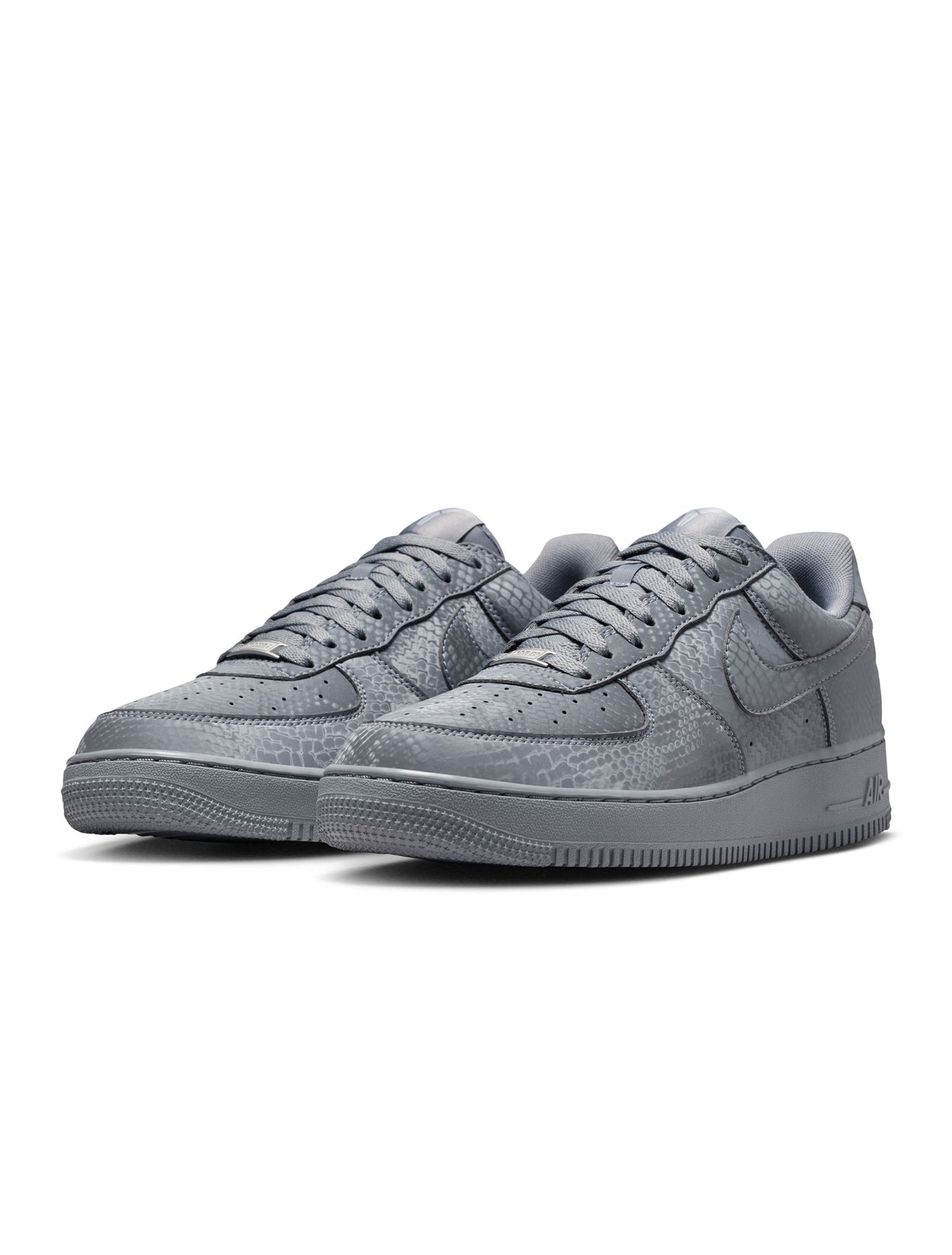 Nike Mens Kobe Air Force 1 Low - Wolf Grey Denim Exchange