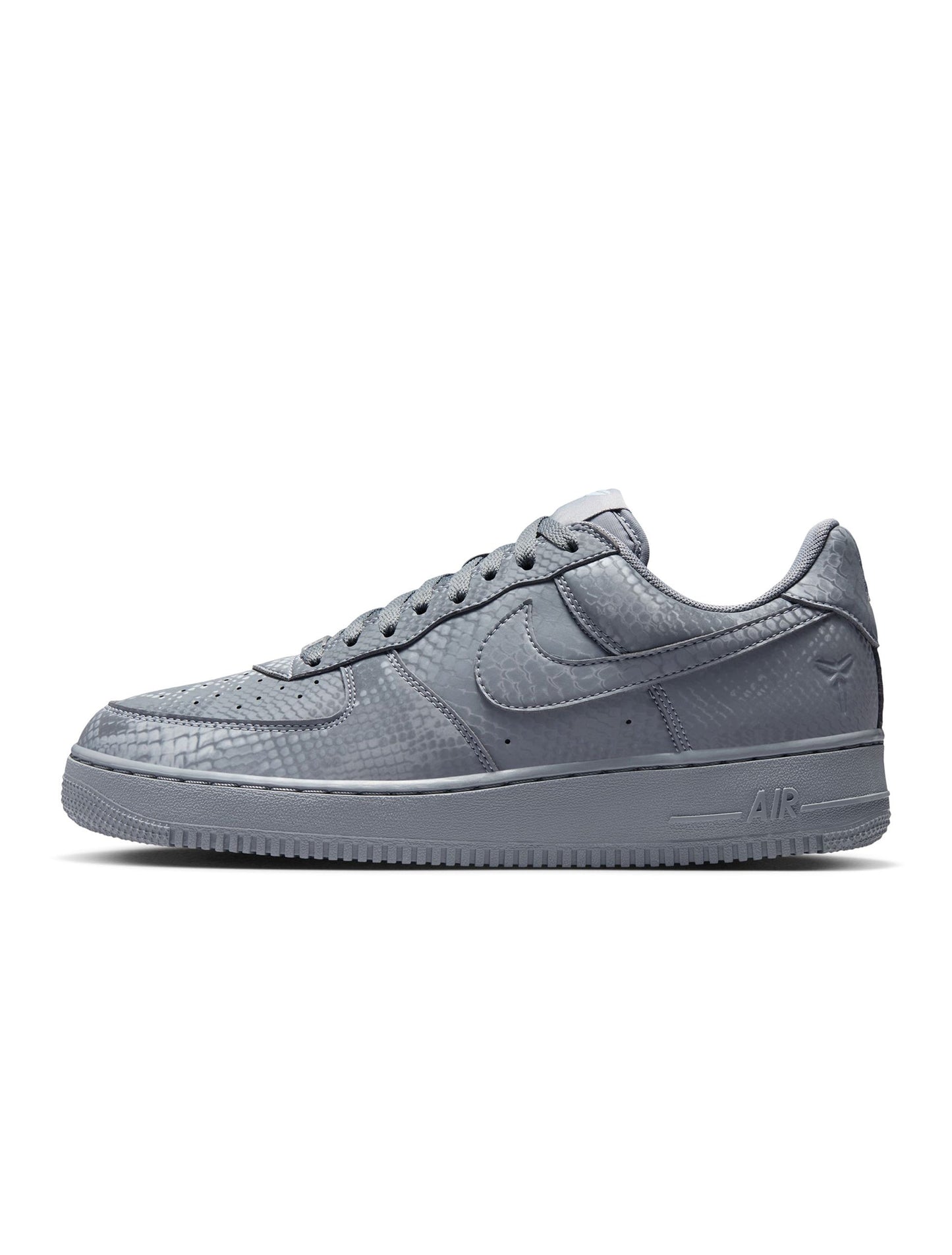 Nike Mens Kobe Air Force 1 Low - Wolf Grey Denim Exchange