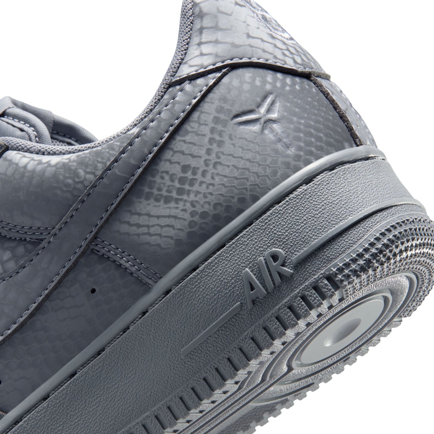 Nike Mens Kobe Air Force 1 Low - Wolf Grey Denim Exchange