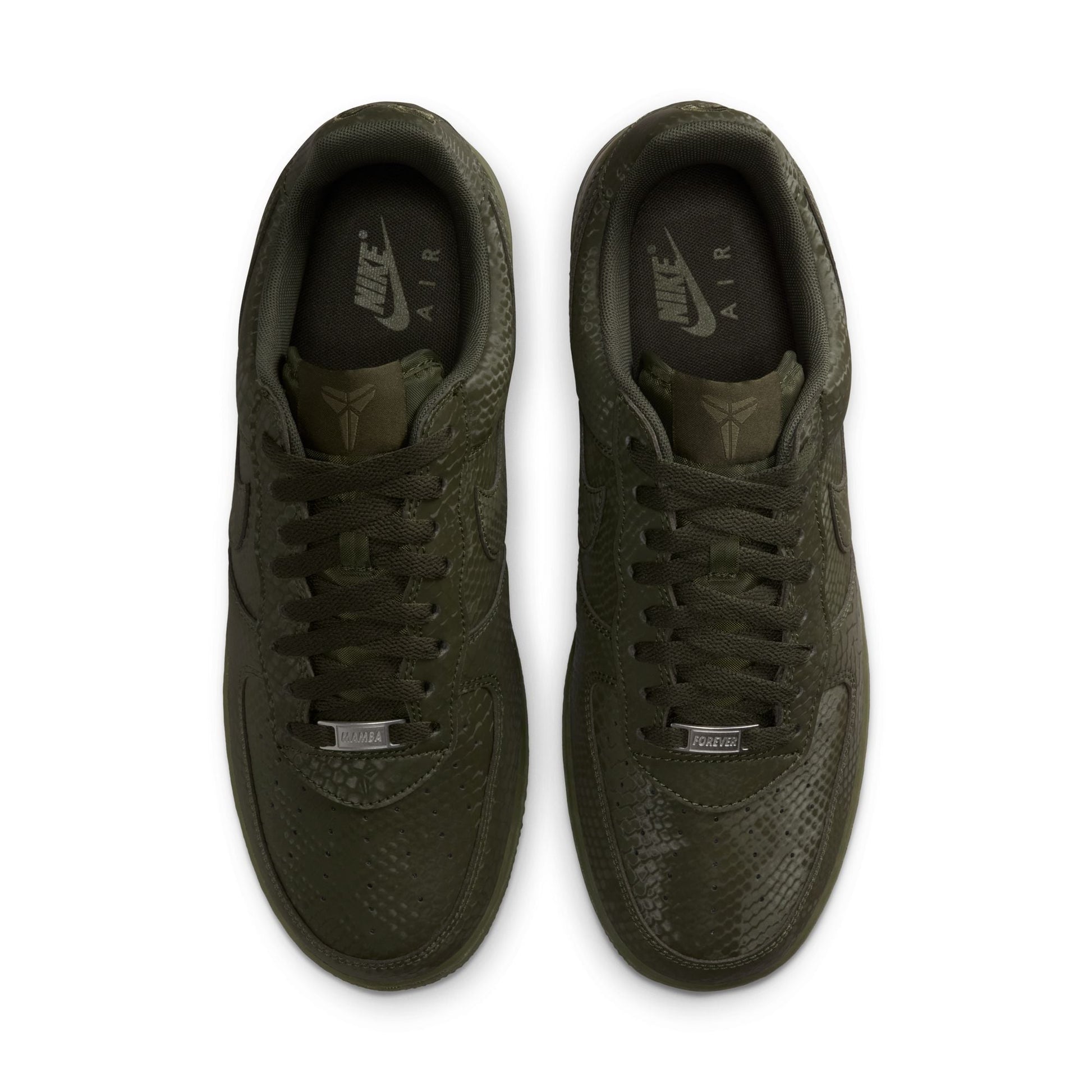 Nike Mens Kobe Air Force 1 Low - Cargo Khaki Denim Exchange