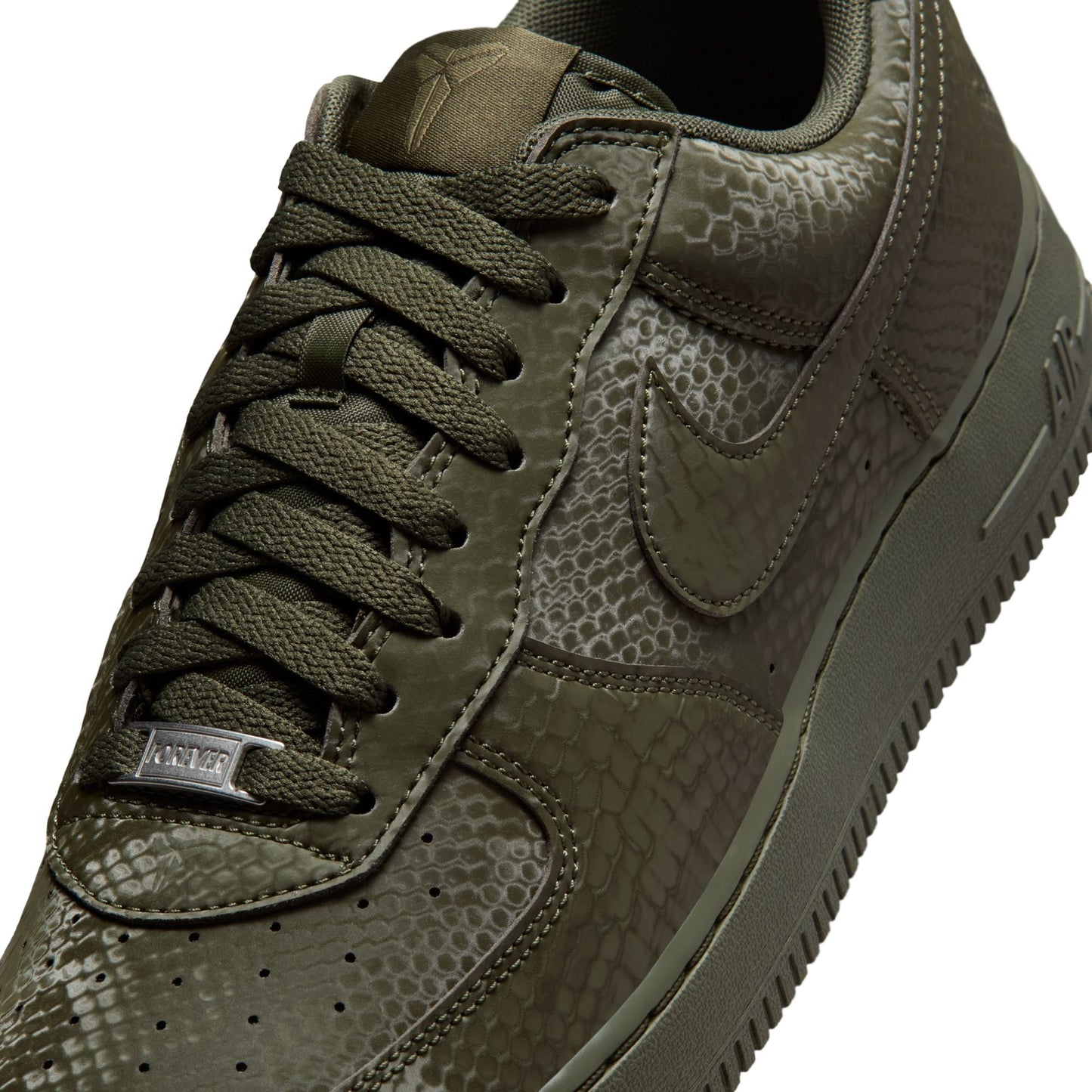 Nike Mens Kobe Air Force 1 Low - Cargo Khaki Denim Exchange