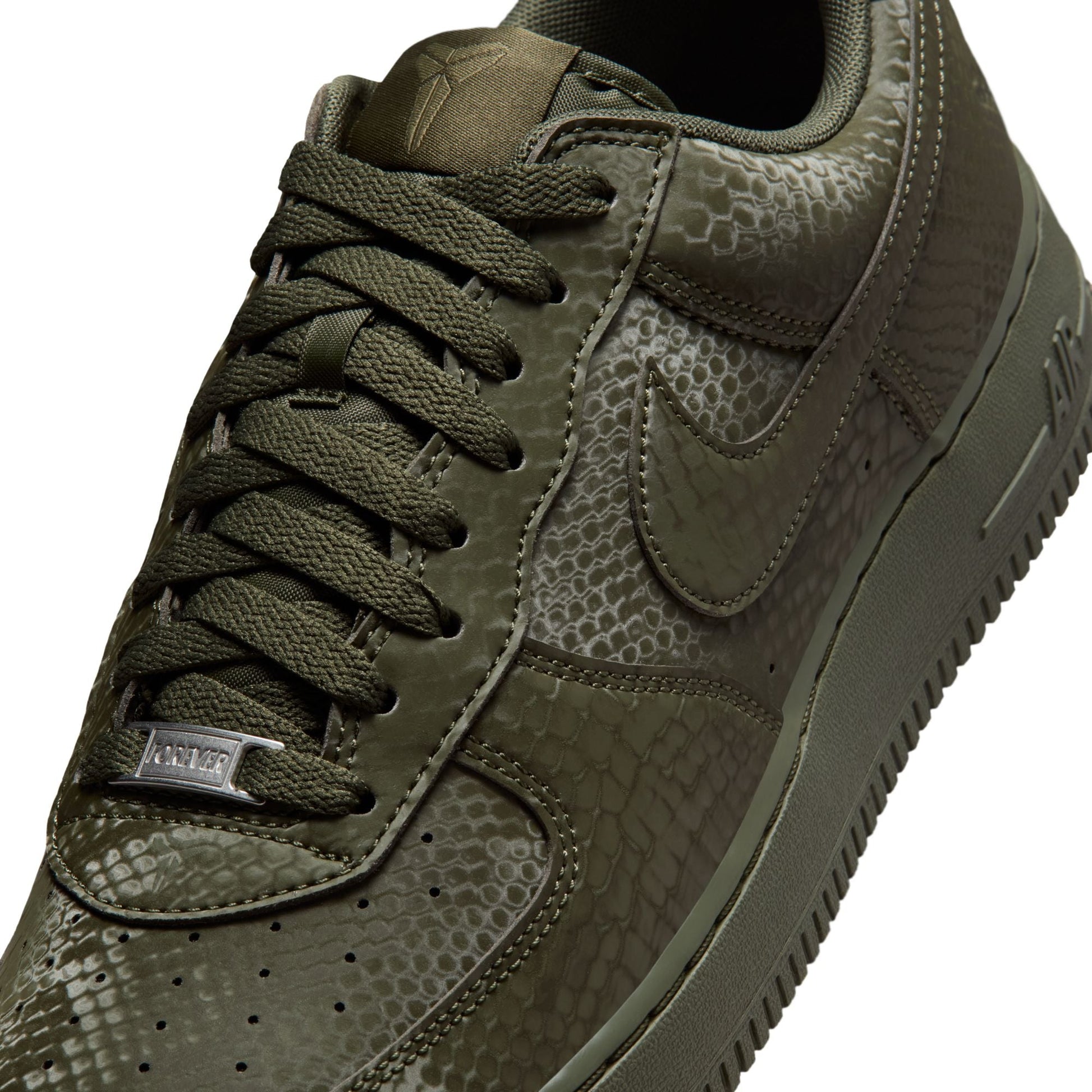 Nike Mens Kobe Air Force 1 Low - Cargo Khaki Denim Exchange