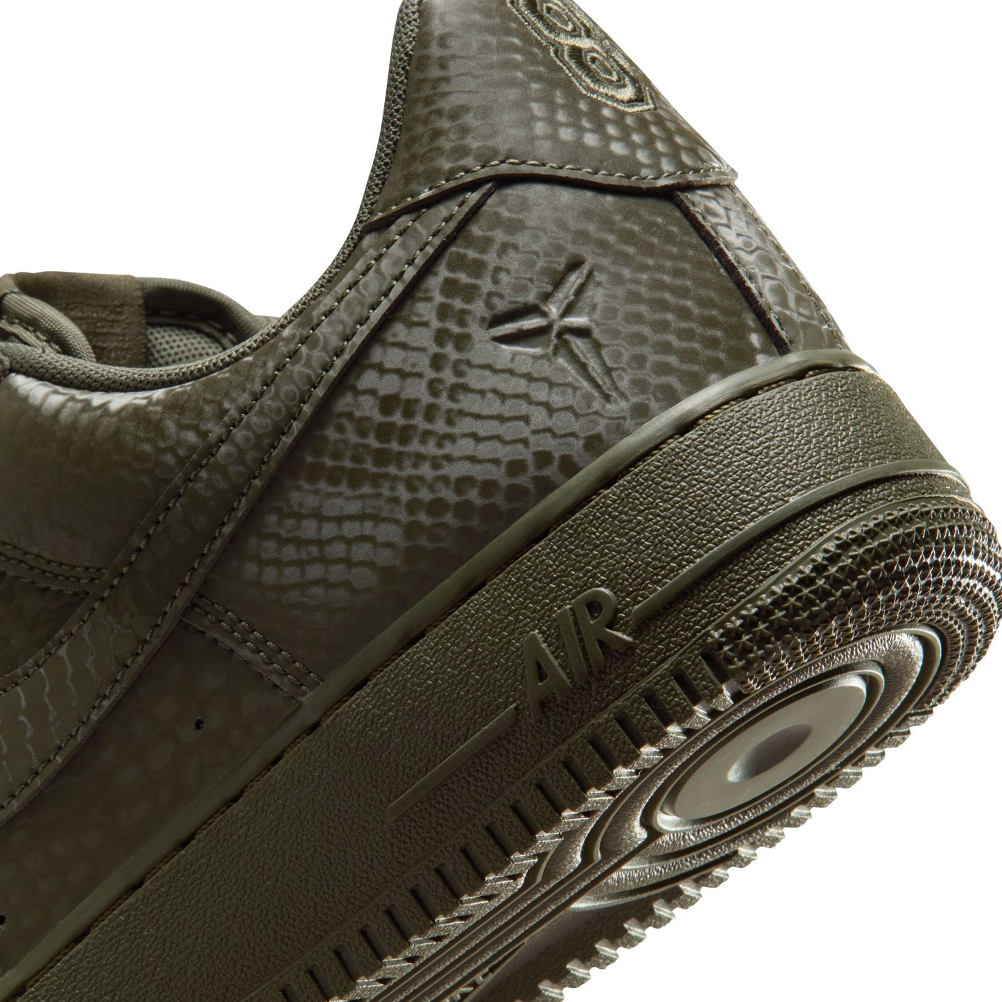 Nike Mens Kobe Air Force 1 Low - Cargo Khaki Denim Exchange
