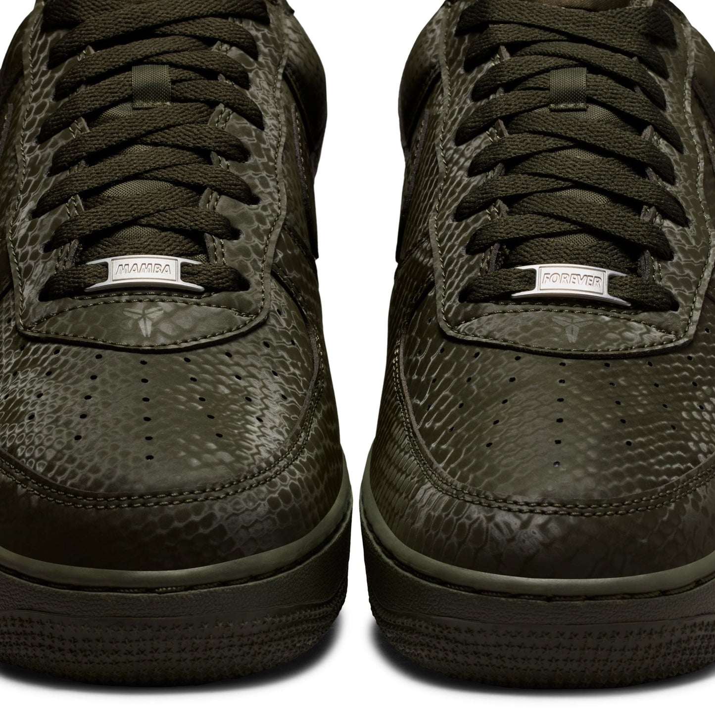 Nike Mens Kobe Air Force 1 Low - Cargo Khaki Denim Exchange