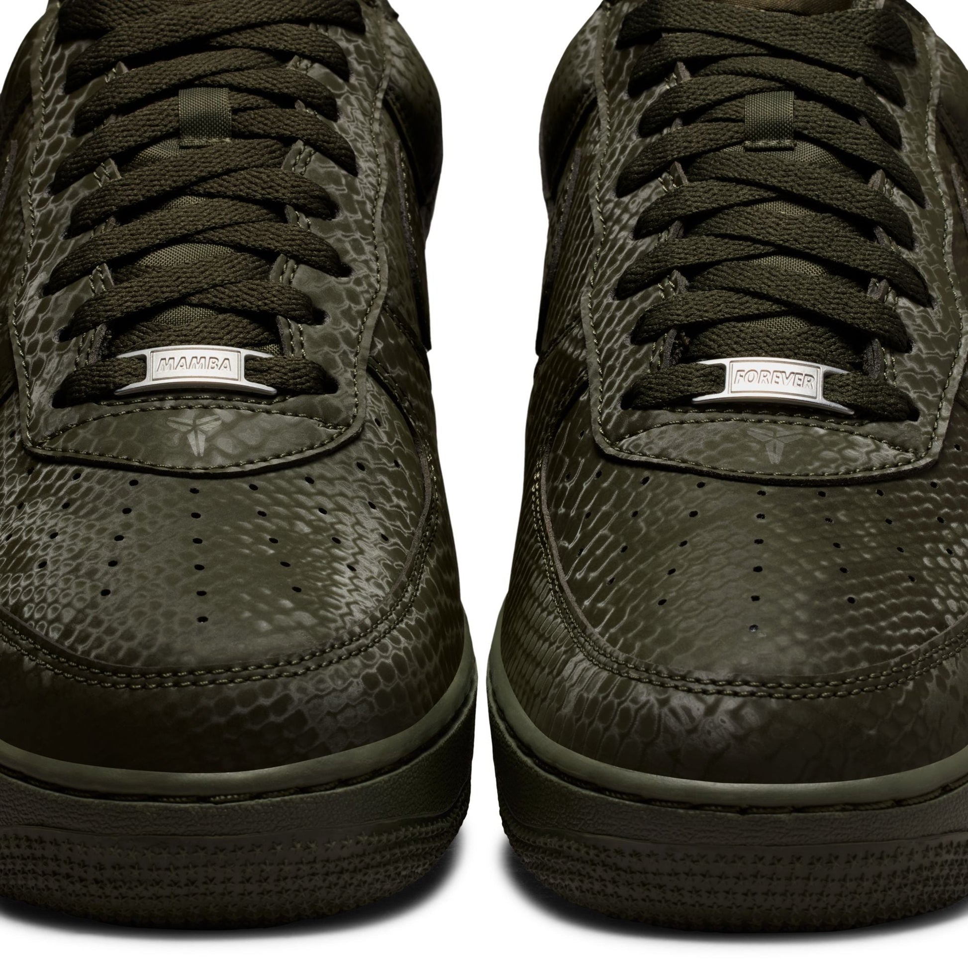 Nike Mens Kobe Air Force 1 Low - Cargo Khaki Denim Exchange
