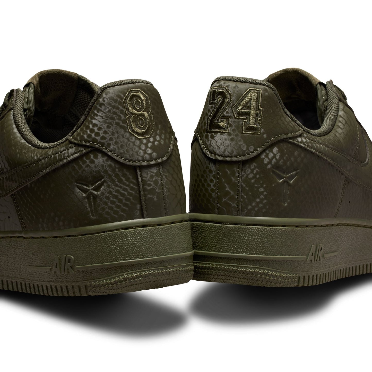 Nike Mens Kobe Air Force 1 Low - Cargo Khaki Denim Exchange