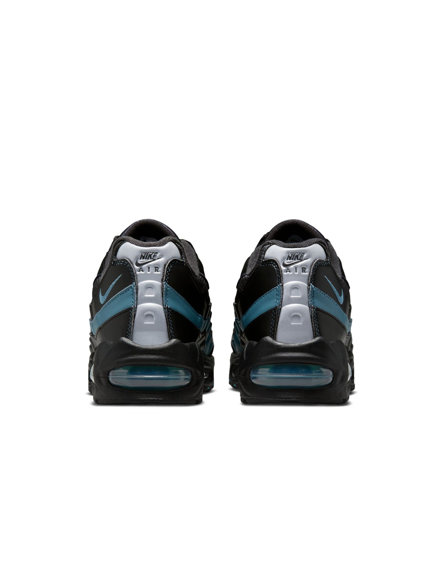 Nike Mens Air Max 95 "Big Bubble" - Black/Smokey Blue Denim Exchange