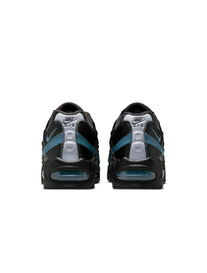 Nike Mens Air Max 95 "Big Bubble" - Black/Smokey Blue Denim Exchange
