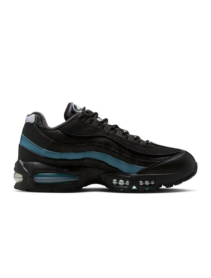 Nike Mens Air Max 95 "Big Bubble" - Black/Smokey Blue Denim Exchange