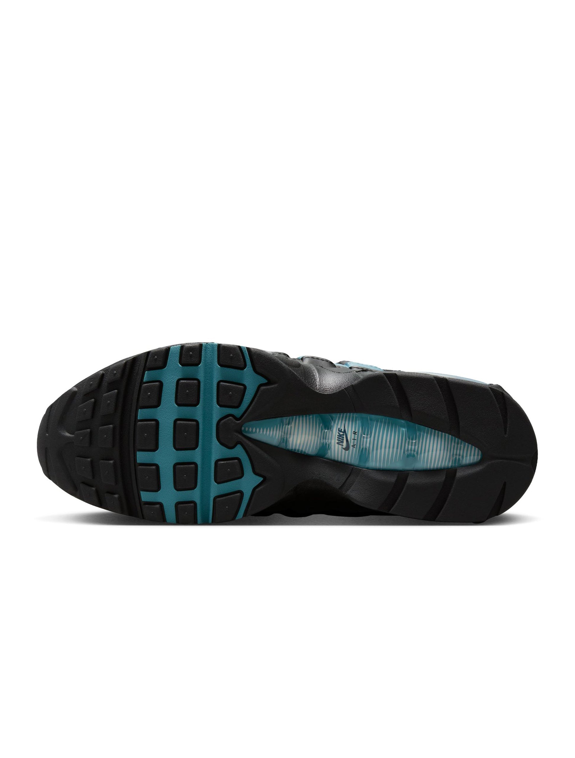 Nike Mens Air Max 95 "Big Bubble" - Black/Smokey Blue Denim Exchange