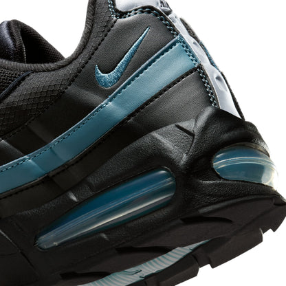 Nike Mens Air Max 95 "Big Bubble" - Black/Smokey Blue Denim Exchange