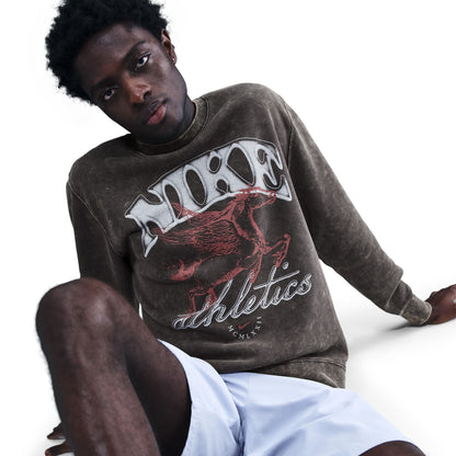 Nike Mens Sportswear Club Fleece Crewneck - Anthracite Denim Exchange