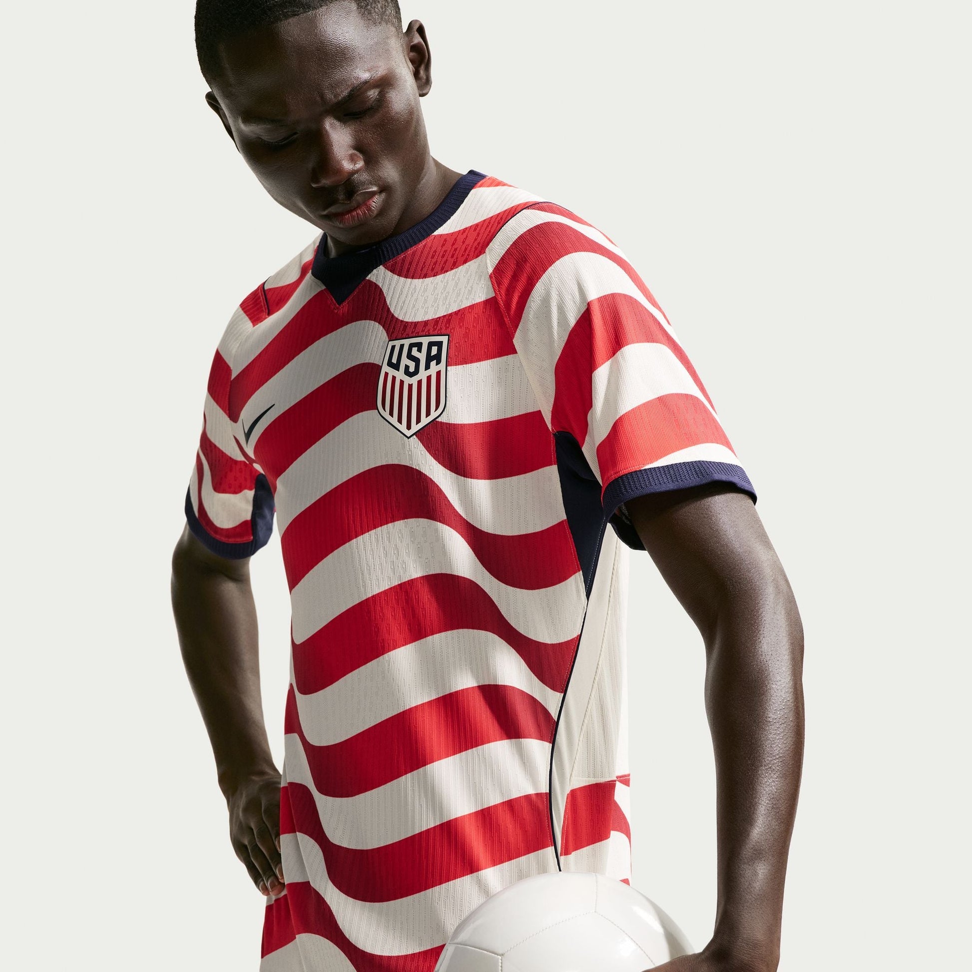 Nike Mens USA 2026 Match Home Jersey - Sail/Midnight Navy Denim Exchange