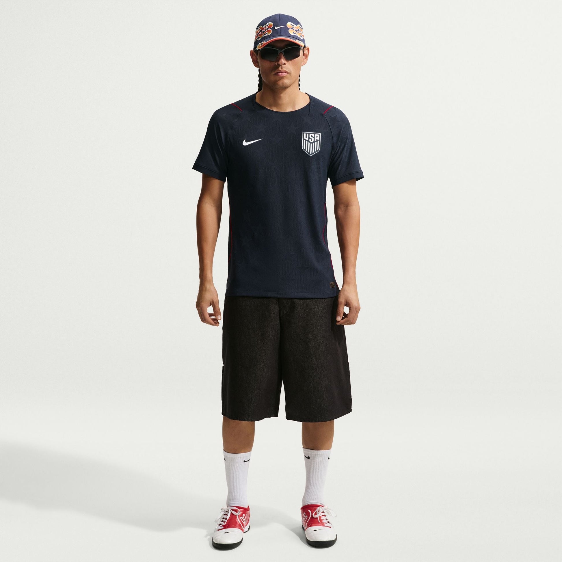 Nike Mens USMNT 2026/27 Match Away - Dark Obsidian Denim Exchange