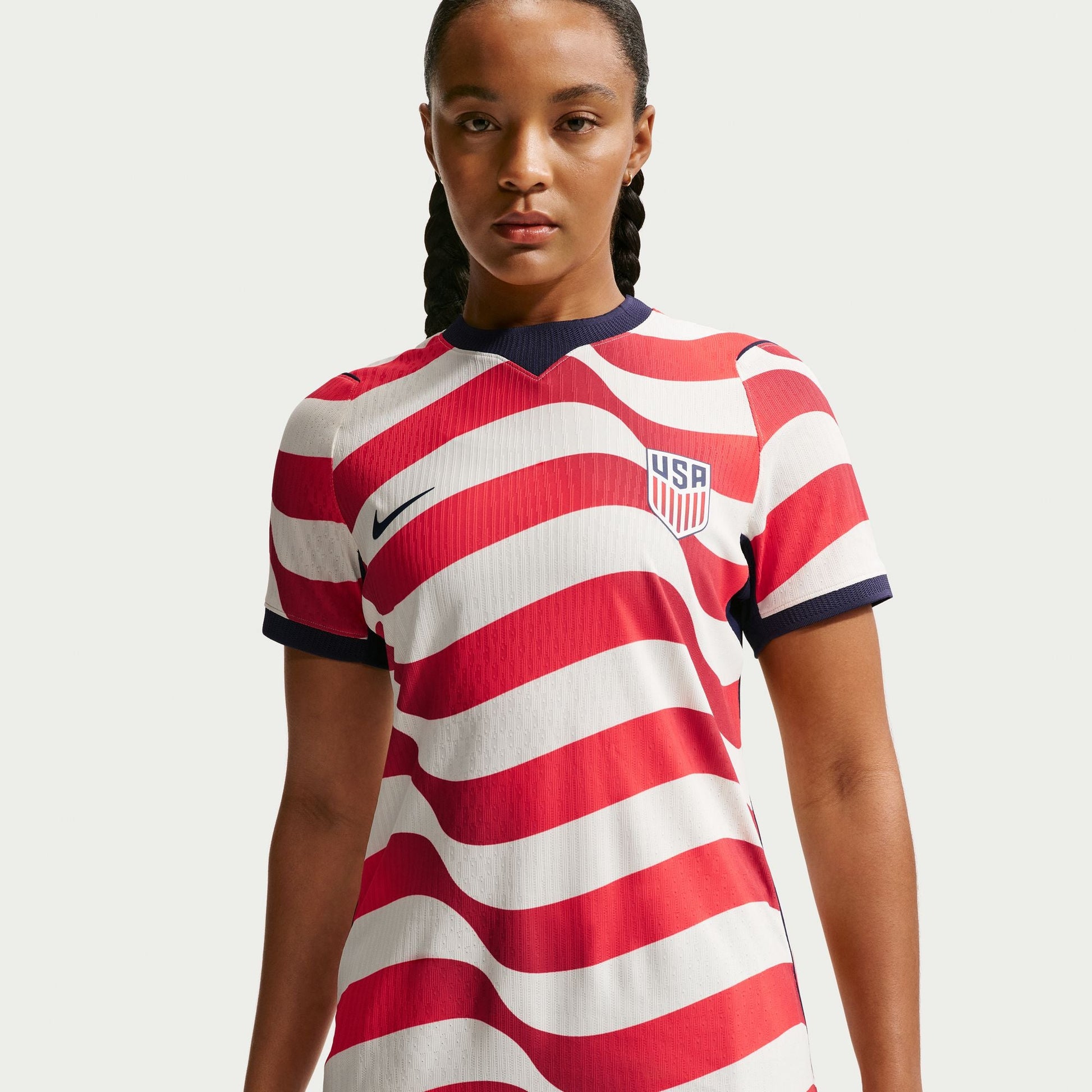 Nike USA Women's Match Jersey - Red/White Denim Exchange
