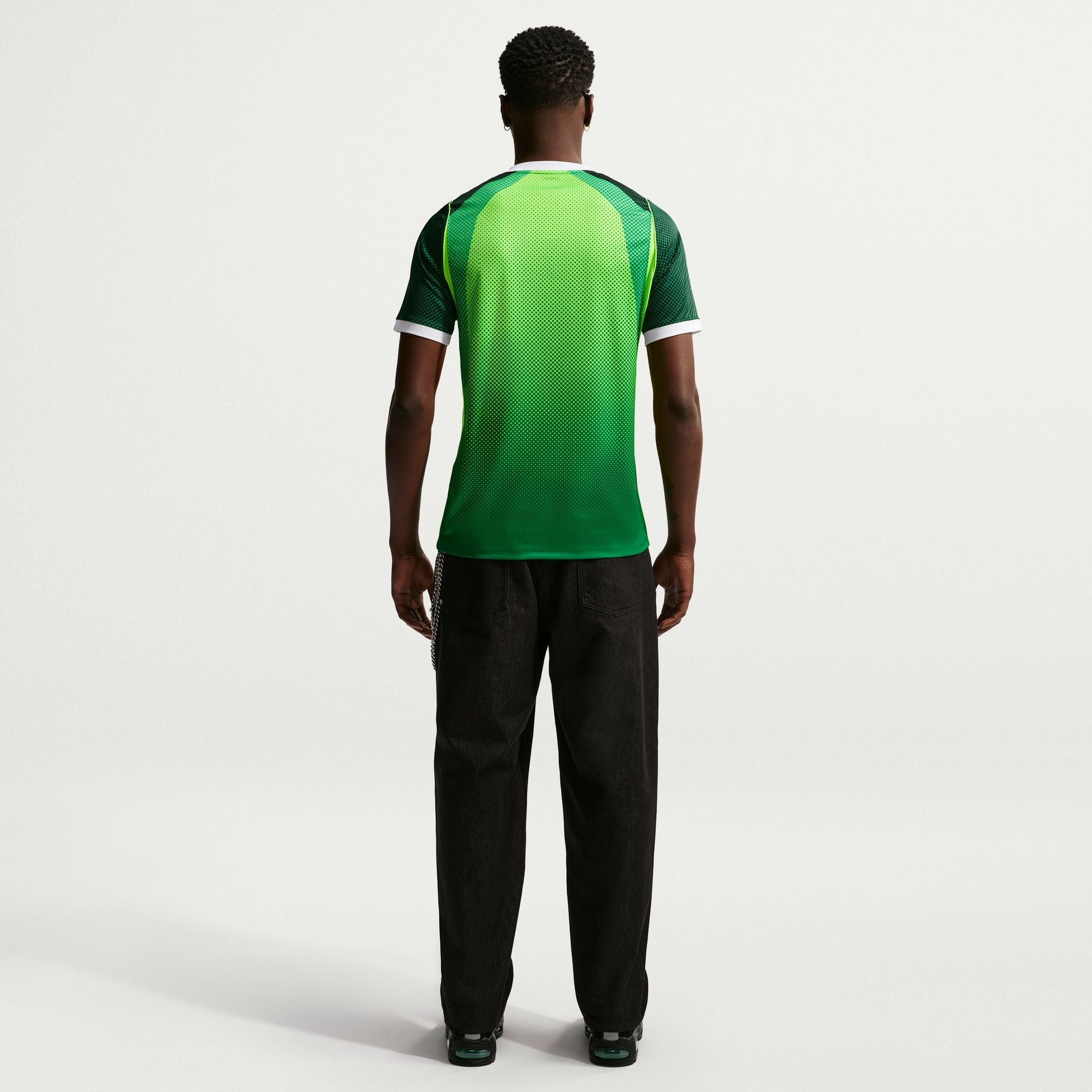 Nike Mens Nigeria 2026 Stadium Home Jersey - Pine Green Denim Exchange