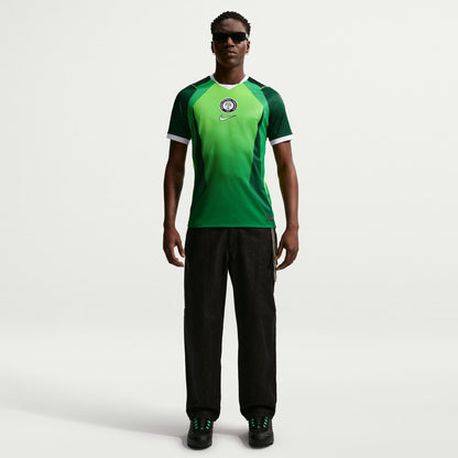 Nike Mens Nigeria 2026 Stadium Home Jersey - Pine Green Denim Exchange