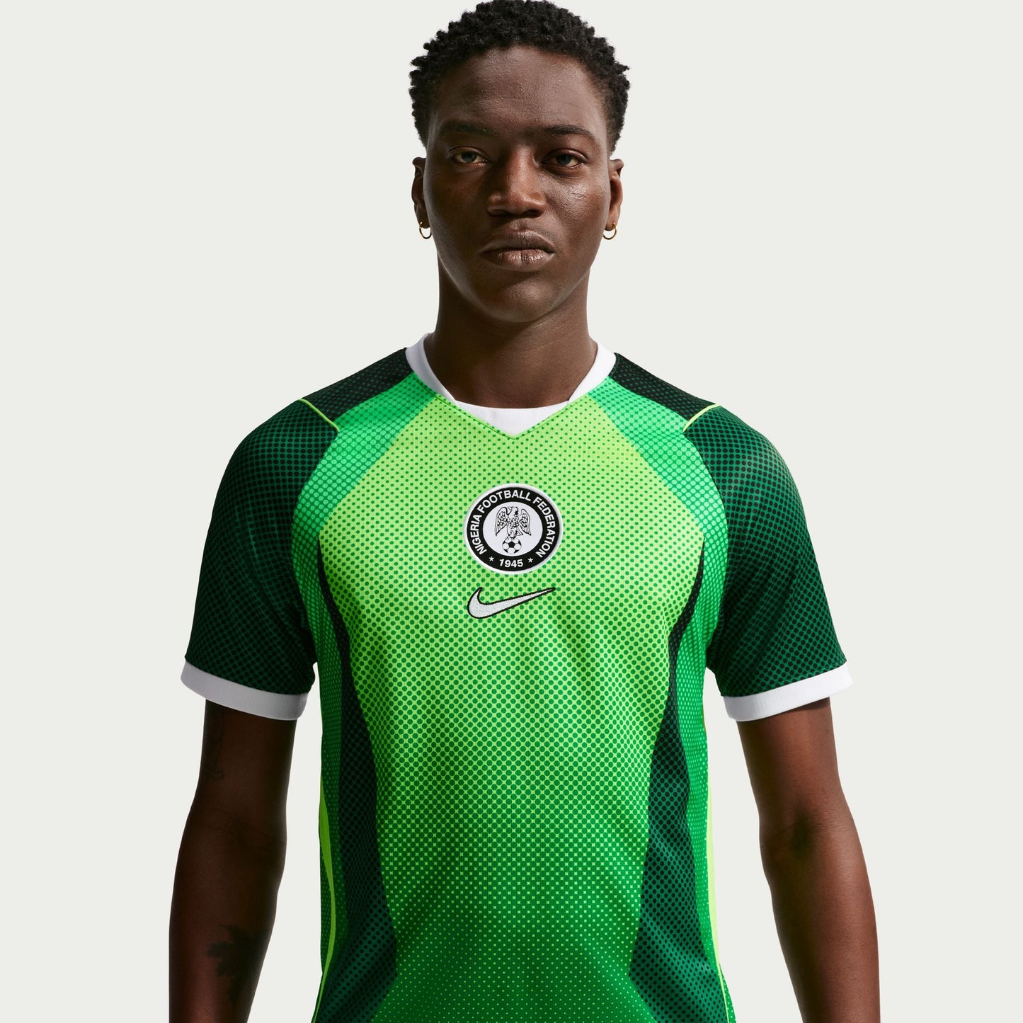 Nike Mens Nigeria 2026 Stadium Home Jersey - Pine Green Denim Exchange